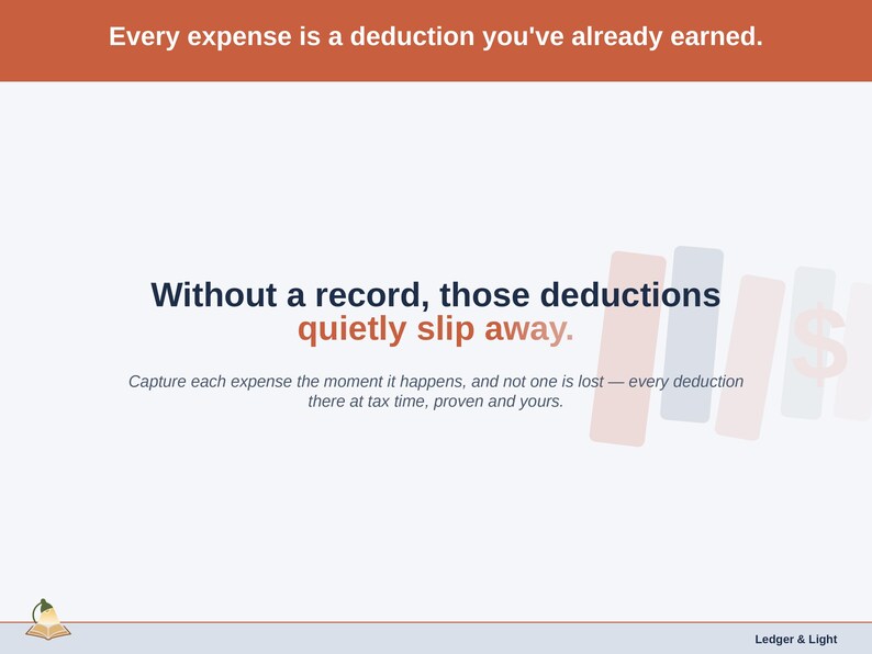 Expense Ledger for Google Sheets — digital spreadsheet template preview 3