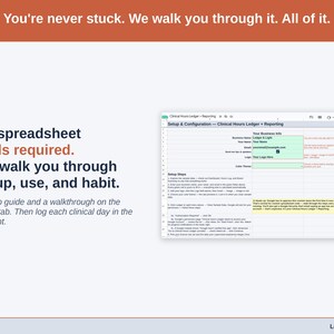 The Setup tab with its Setup Steps walkthrough — your info, theme pick and the Google authorization, then the license rules.