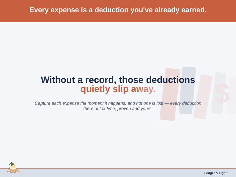 Expense Ledger for Google Sheets — digital spreadsheet template preview 3
