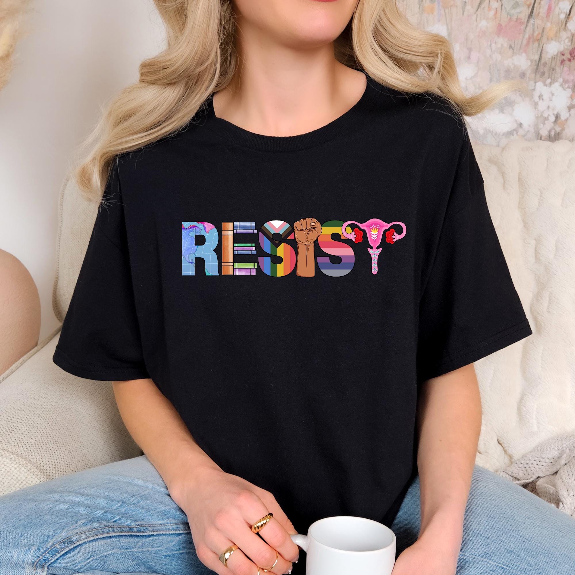 Resist Shirt: Feminist Activist Tee