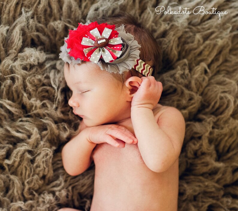 Baseball Headband Atlanta Braves Inspired Baby Headband Etsy