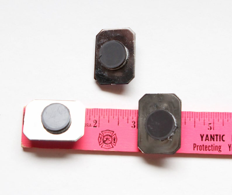 Hot Pink Gems for your locker or office Neon Pink Jewel Fridge Magnets