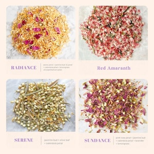 Bruiloftsconfetti met gedroogde bloemen: biologisch afbreekbare en natuurlijke bloemblaadjes voor bruiloft en feest afbeelding 8
