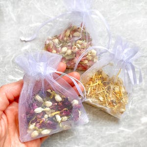 Dried Flower Mix Sampler Kit - Your Choice of 3 Flower Mixes for Wedding Confetti Party Decor Wedding Toss DIY Craft Candle Soap Bath Making