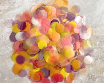 Biodegradable Rice Paper Confetti, Water Soluble Party Toss
