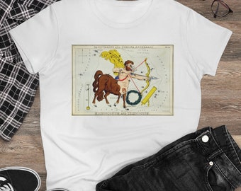 Sagittarius Zodiac Shirt Zodiac Sign T shirt, Sagittarius Birthday Tee, Gift for a Zodiac, Vintage Astrology Shirt, Cottagecore, Horoscope