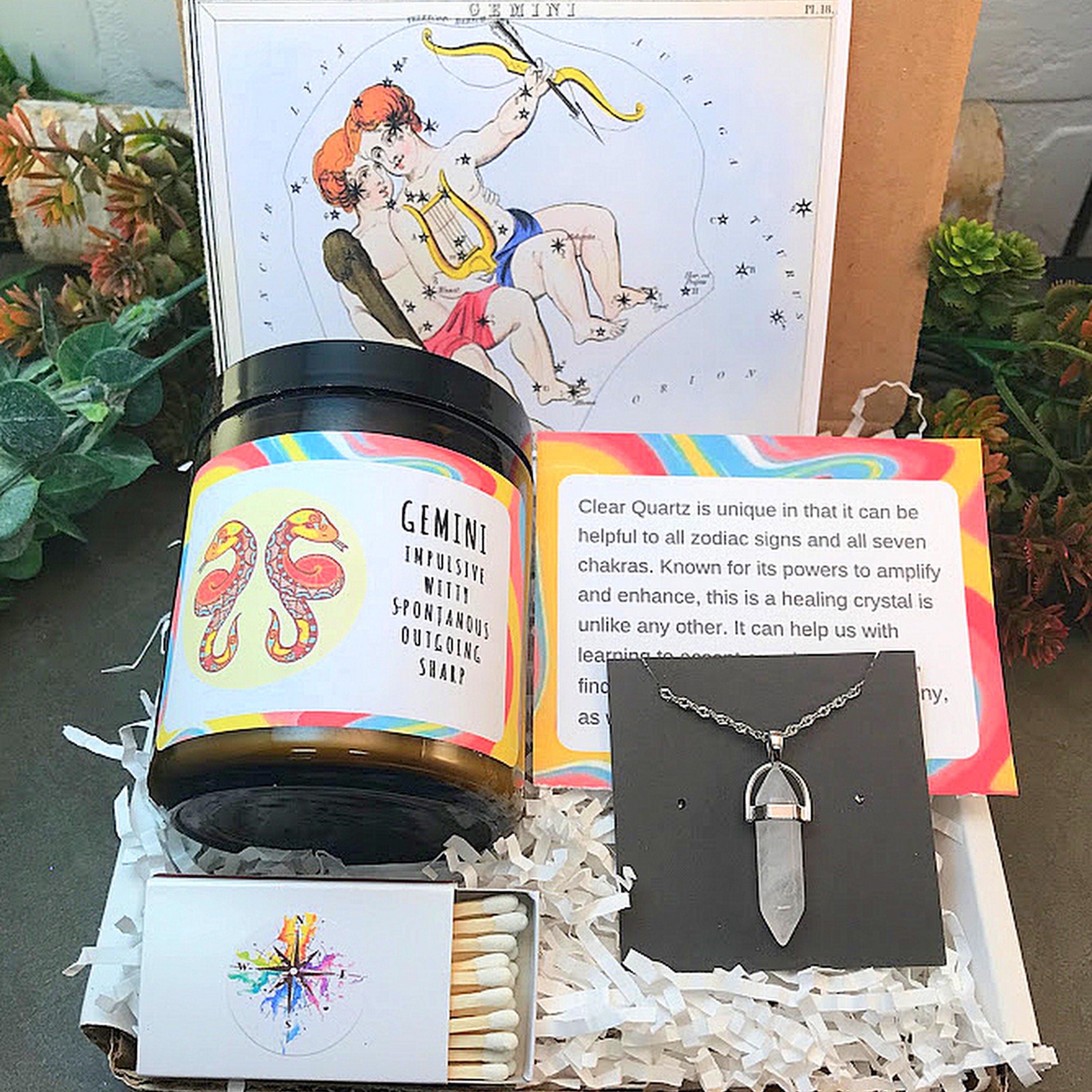 Gemini Gift Box Astrology Gift Box Zodiac birthday gift Etsy