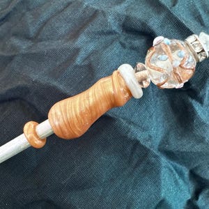Decorative Gold Wand – Handmade Wand | Alchemy Wand for Witches
