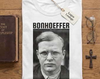 Camiseta de Dietrich Bonhoeffer: un teólogo valiente, un regalo cristiano