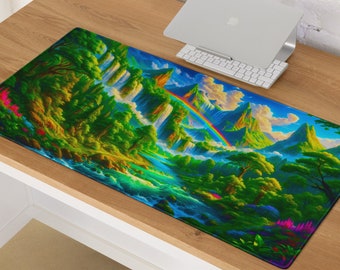 Paradise Valley XXL Mouse Pad - Desk Mat for Gaming, Unique Gamer Gift for Him or Her