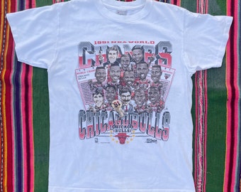 Chicago Bulls 1991 NBA World Champs • Jordan • Salem Sportswear • Stark • Medium