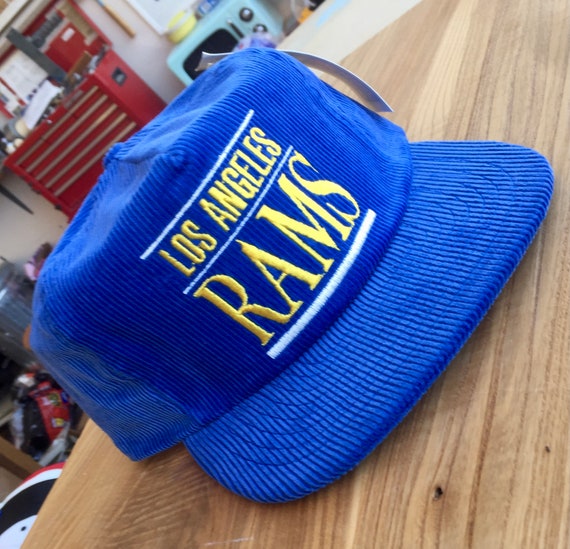 Los Angeles Rams Corduroy Snapback Hat 