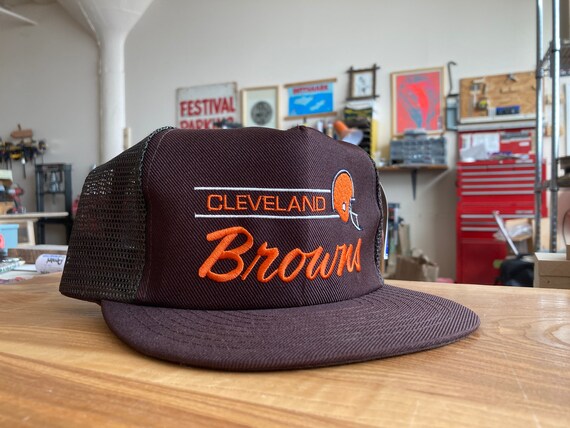 1990s Cleveland Browns Mesh Snapback 