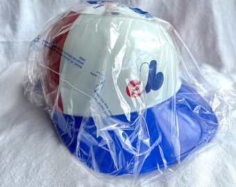 Montreal Expos Souvenir Batting Helmet • 1980s • Laich • Mint dead stock in package