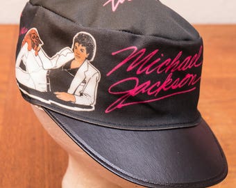 Michael Jackson Thriller Painter’s Hat - nouveau vieux stock - deadstock - BEAT IT - Billie Jean - The Girl Is Mine - THRILLER