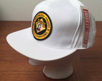 Pittsburgh Pirates 1990 NL East Champions Original Old Stock Never Worn Snapback American Needle
