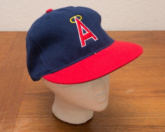 California Angels Vintage 90s Snapback Hat - Etsy