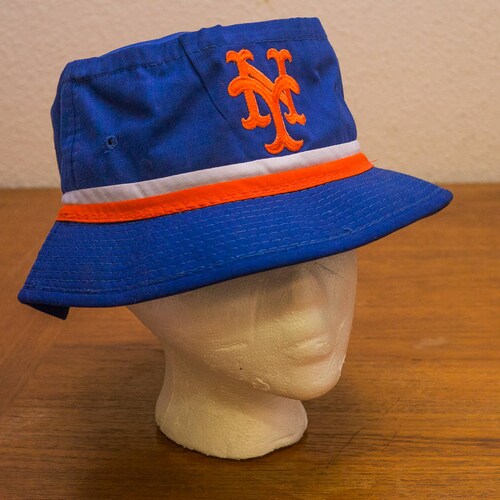 New York Mets 1990s Baseball Bucket Hat 