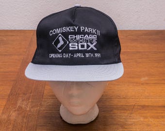 1991 Chicago White Sox Opening Day Comiskey Park vintage baseball snapback hat - new old stock with tag