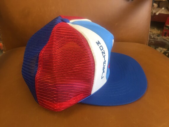 1980s Montreal Expos snapback mesh hat - new old … - image 5