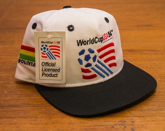 1994 World Cup USA - Bolivia - New Old Stock with Tag - vintage snapback cap