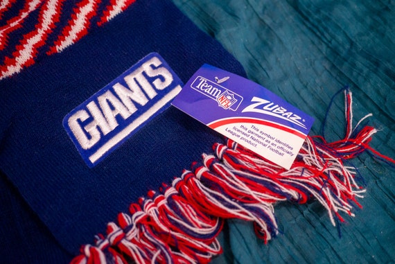 New York Giants 1990s Zubas Scarf - New Old Stock… - image 2