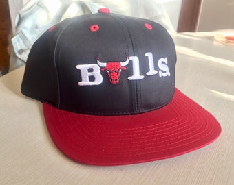 Vintage Chicago Bulls Snapback - original 1990s - never worn - gameday giveaway - Captain Morgan