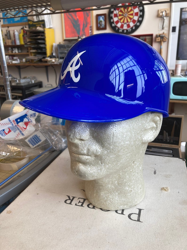 1980s Atlanta Braves MLB Souvenir Helmet New Old Stock in Original