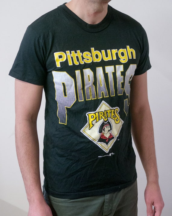 1990s Pittsburgh Pirates Official MLB T-shirt - Size M - New Old
