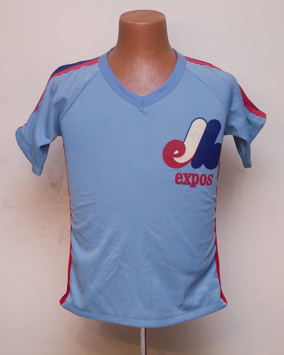 1980s Vintage Montreal Expos Jersey - Official Lic