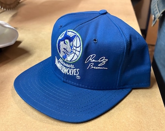 1990s Randy Breuer • Official NBA Snapback • New Old Stock • AJD • Minnesota Timberwolves