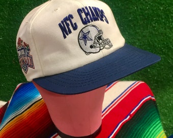 Dallas Cowboys - Super Bowl XXVII - Campeones de la NFC - Oficial NFL - Nuevo de stock antiguo - Sin usar - Original