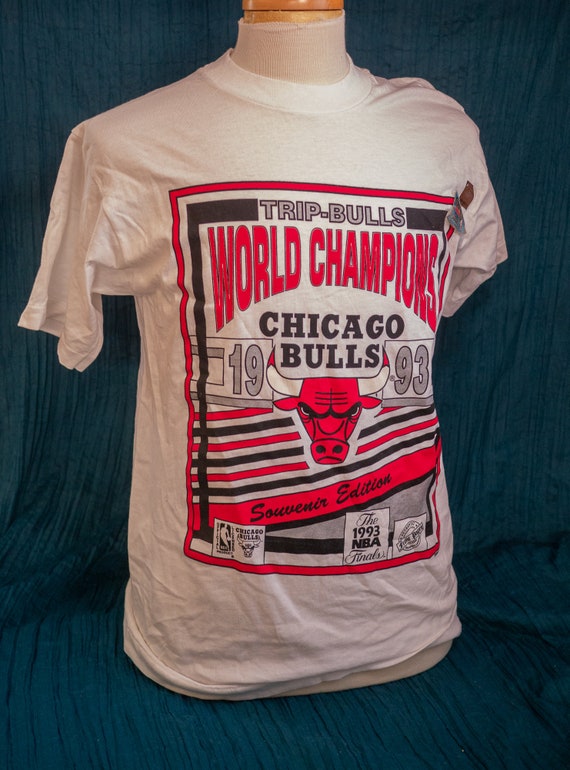 Chicago Bulls 1993 World Champions Trip-bulls Orig