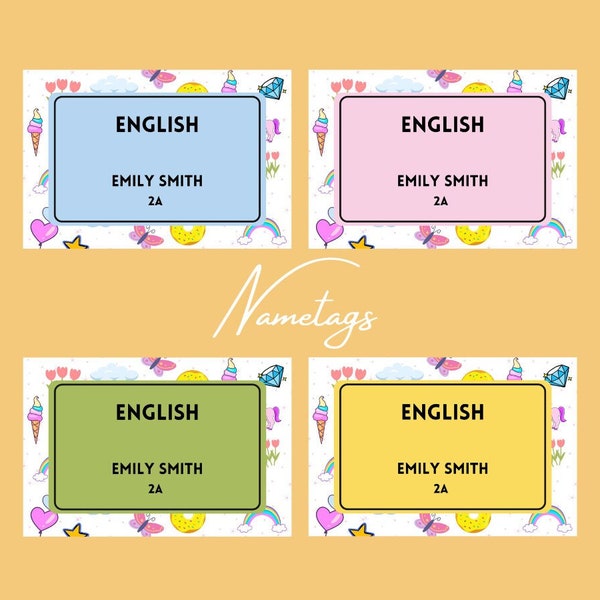 Editable Nametag Frames