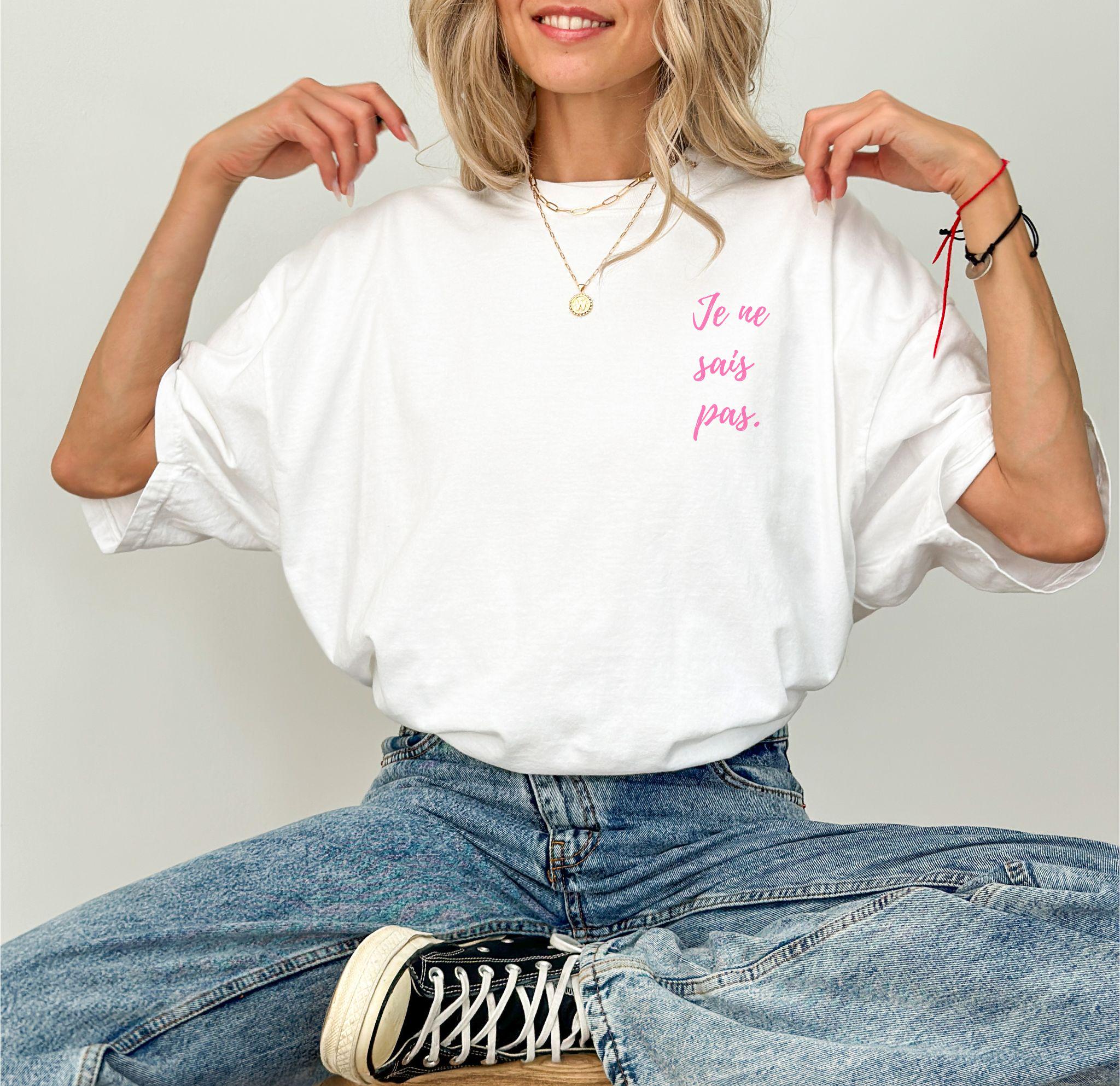 Je Ne Sais Pas Shirt Etsy Canada
