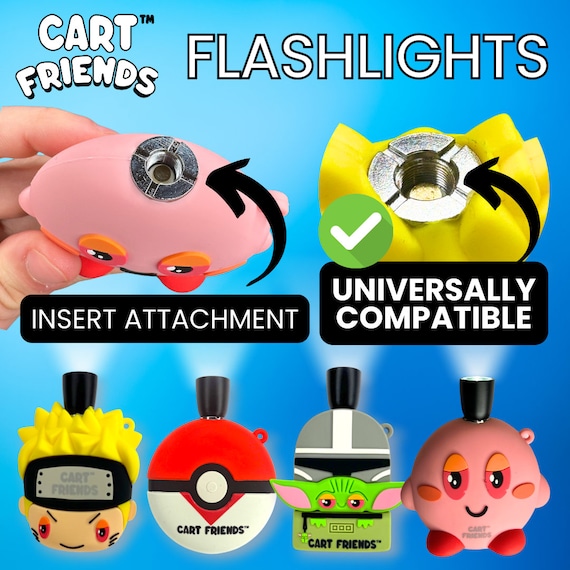 Cart Friends Flashlight Battery + Twist-on Light Bulb - Etsy