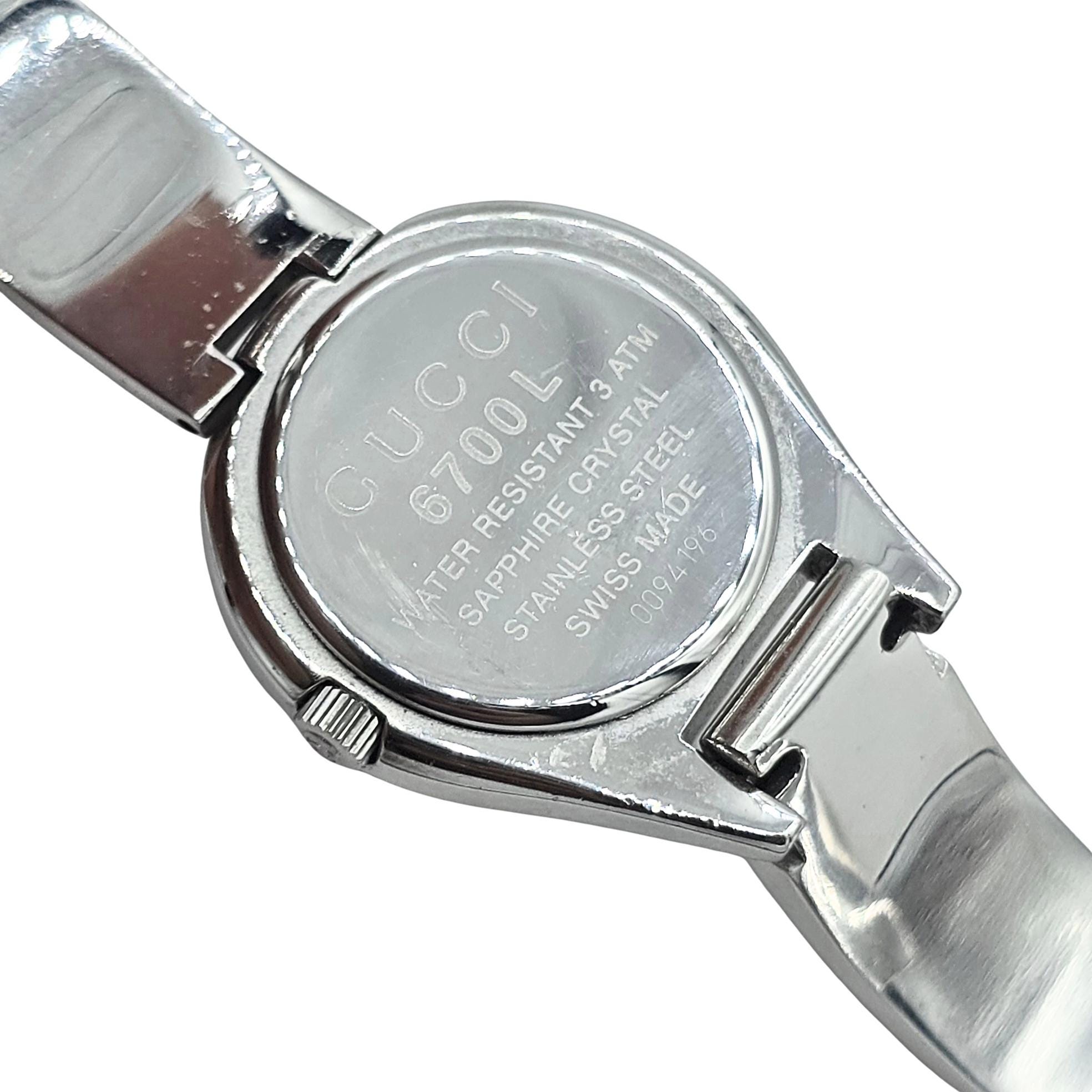 Gucci 6700L Vintage Ladies Watch | Black Dial | Polished  display picture 3