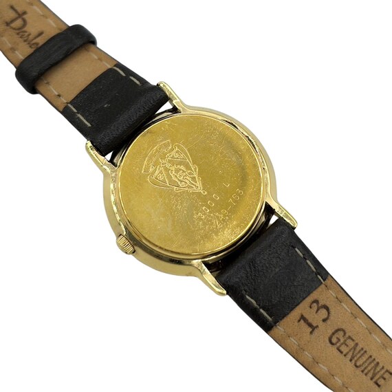 Genuine Vintage Gucci Gold Dial Brown Leather Strap Watch Model 3000L Etsy