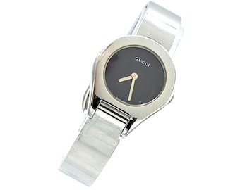 Vintage Gucci 6700L Stainless Steel Ladies Quartz Watch – New