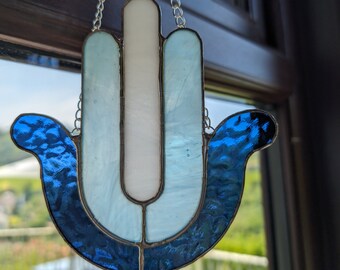 Hamsa Hand | Stained Glass Suncatcher