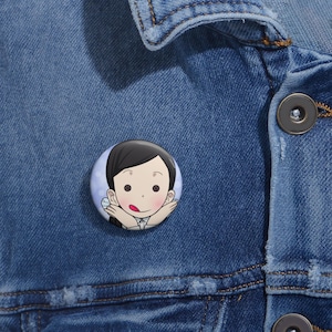 Nakahara Sumi Demon Slayer Pin Button Badge - Custom Anime Pins, Japanese Manga Merchandise, Unique Collectible Gift