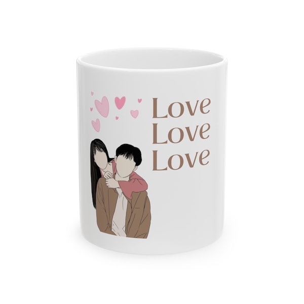 Korean Lovebirds: Wedding Gift Celebrating the Romance of a Korean Couple