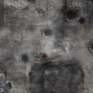 Tabletop Spielmatte für Warhammer 40k, DND und andere Tabletop Schlachtspiele - Wargaming Map - Vinyl - 48 "x 60"