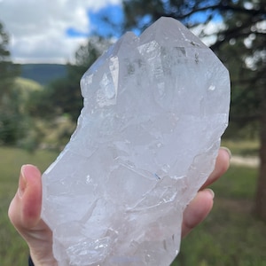 Twin Flame Galactic Cosmic Key DT self healed crystal quartz Brazil Rainbows Lemurian
