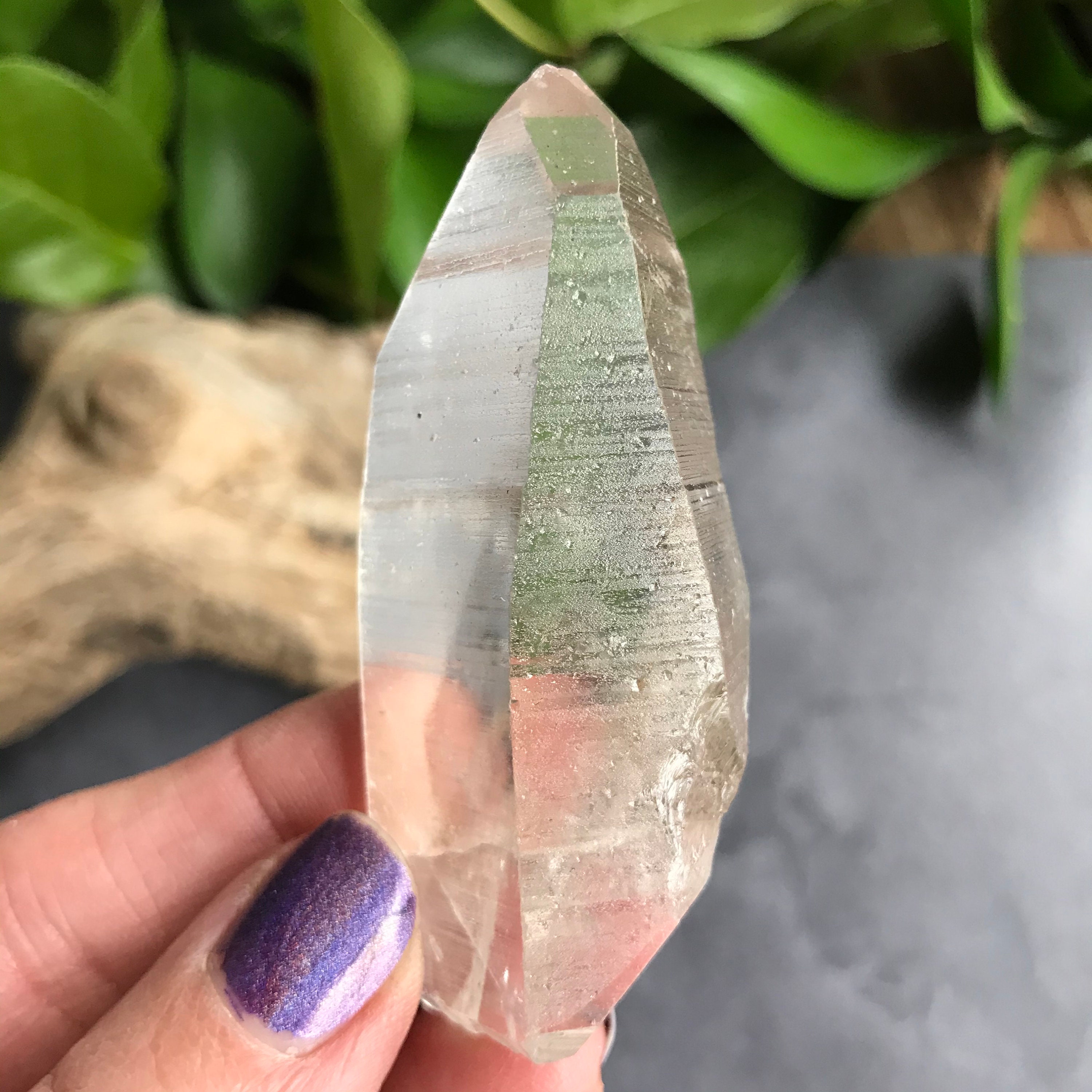 DT レムリアン 希少 コレクター向け 水晶 ブラジル ダブル