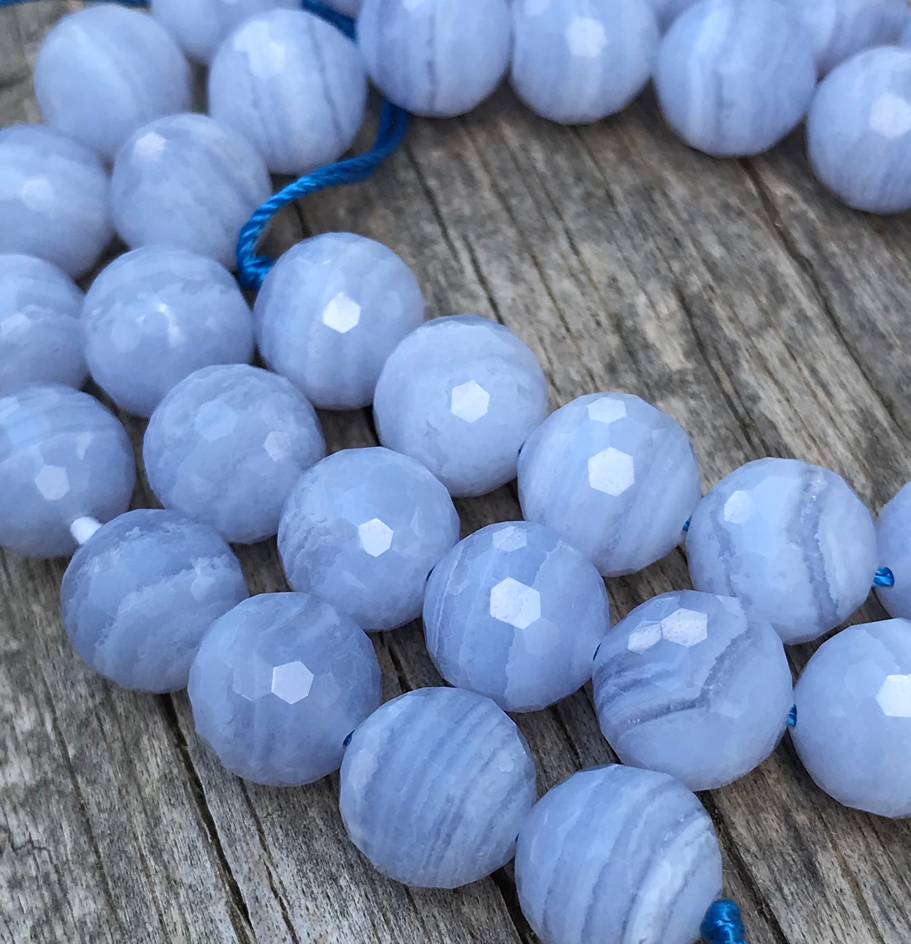 Blue lace hotsell agate beads