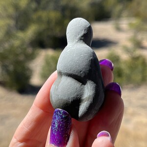 Canadian Fairy Stone natural concretion mother and child image 1
