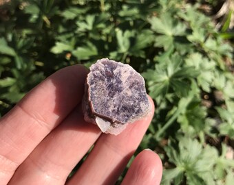 Lepidolite Specimen natural mineral crystal