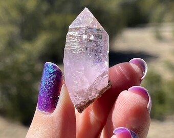 small Vera Cruz crystal Amethyst Mexico stone natural