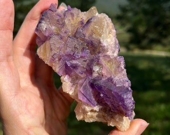 Illinois Fluorite specimen mineral gemstone natural large